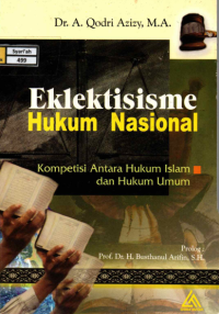 Image of Eklektisisme Hukum Nasional