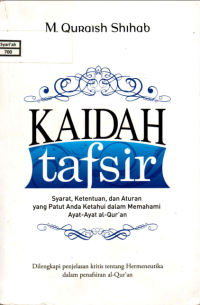 Image of Kaidah Tafsir