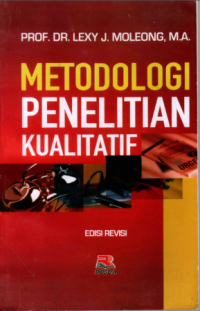 Image of Metodologi Penelitian Kualitatif