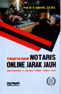 Image of Pengantar Hukum Notaris Online Jarak Jauh