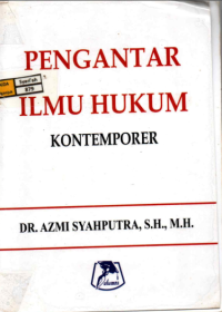 Image of Pengantar Ilmu Hukum Kontemporer