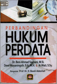 Image of Perbandingan Hukum Perdata