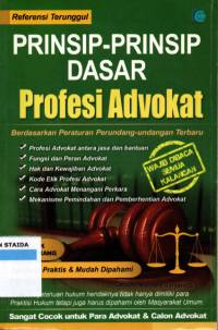 Image of Prinsip Prinsip Dasar Profesi Advokat
