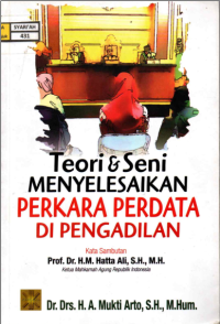 Image of Teori dan Seni Menyelesaikan Perkara Perdata di Pengadilan